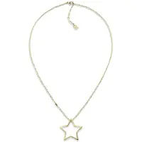 Tommy Hilfiger Collier TJ2700851 - Collier met sterren hanger - Goudkleurig