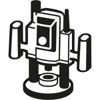 Bosch Sponningfrees 6 mm, D1 25,4 mm, L 12,4 mm, G 54 mm 2608628449