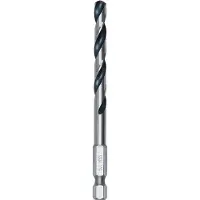 Bosch 2608577545 PointTeQ HSS Metaal-spiraalboor 10-delig 5 mm Gezamenlijke lengte 91 mm DIN 338 Zeskant schacht 1 stuk(s)