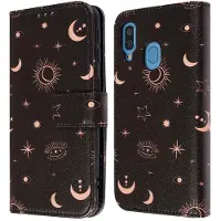 IMoshion Design Bookcase voor de Samsung Galaxy A40 - Sky Black