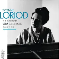 Universal Music Yvonne Loriod - The Complete Véga Recordings 1956-1963 (13 CD)