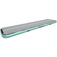 12Springs Airtrack 12spring 400x100x20 cm Plus Mintgroen/grijs