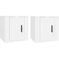 vidaXL Tv-wandmeubels 2st 40x34,5x40 cm wit