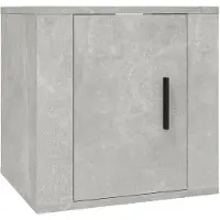 vidaXL Tv-wandmeubel 40x34,5x40 cm betongrijs