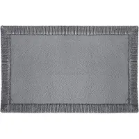 Atmosphera Tapijt - 80x50cm - Badmat - Donkergrijs