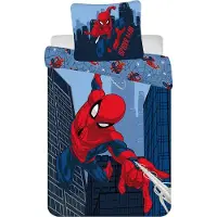 Spiderman Dekbedovertrek Spiderman 160 x 200 cm - 70 x 80 cm - Duits / Poolse maat