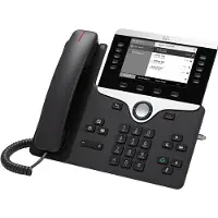 Cisco IP Phone 8811 - Téléphone VoIP - SIP, RTCP, RTP, SRTP, SDP - 5 lignes - Charbon - Conformité TAA