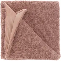 Unique living | plaid romie 150x200cm old pink