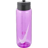 Nike Recharge Bidon Met Rietje 700ML Roze Zwart Wit