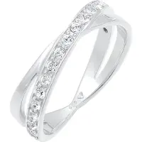 Elli Ring zilver / transparant