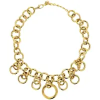 Behave - Goudkleurige Schakelketting - 39 cm