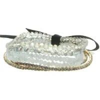 Behave Kralenarmbandje met strikje