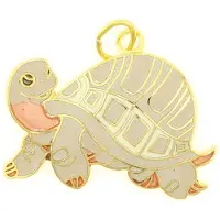 Behave - Hanger schildpad wit emaille goudkleur - minimalistische look