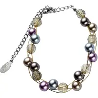 Behave - Armband - parels multikleur facet kralen - chic stijl - nikkelvrij