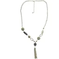 Behave - Ketting goudkleur met hanger, 62 cm
