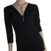 Behave Dames ketting zilver kleur - met roze details 40 cm