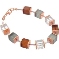 Behave - Blokjes armband - Transparante bloktrend - Voor dagelijks gebruik