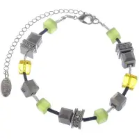 Behave - Blokjes armband - Urban sparkle stijl - Voor creatieve looks