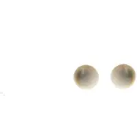 Behave - Oorstekers - Beige parellook - tijdloze stijl - 1.2 cm