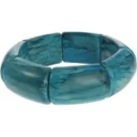 Behave - Armband dames - Turquoise marmerlook - Zomertrend boho