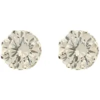 Behave - Dames oorbellen - Zilverkleur - Tijdloos chic - 0,5 cm