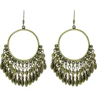Behave - Oorbelhangers dames - Oud goudkleur - Bohemian look