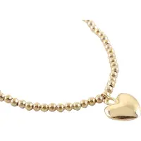 Behave - Ketting met hartje - Goudkleur