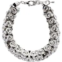 Behave - Armband - klassiek design met steentjes - avondoutfit stijl