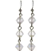 Behave - Oorhangers met glaskraaltjes - Elegant bij avond of feest