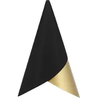UMAGE Cornet lampenkap zwart, messing