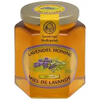 Melapi Lavendelhoning | Vloeibare natuurlijke honing | Bloemig aroma & zachte textuur 500 g Siroop