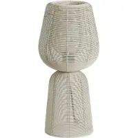 Light & Living Tafellamp Aboso Wit Ø 18cm