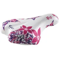 Selle Monte Grappa zadel, Magic kinderfiets, 14-16 inch, wit-roze