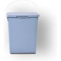 Discountershop Prullenbak 8 Liter met Geurdicht Deksel | Ideaal voor Aanrecht en Keuken