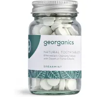 Georganics Tandpastatabletten Groene munt 120 St Tabletten