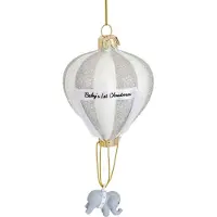 Sass & Belle Baby eerste kerst olifantje kerstbal - Sass & Belle