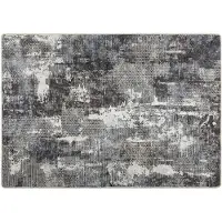 vidaXL Vloerkleed wasbaar 80x150 cm meerkleurig