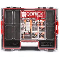 Qbrick Pro Serie - Organizer - 300 MFI - Multilayer Foam Inserts - Polycarbonaat Deksel
