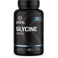Pure Glycine 500mg - 100 v-caps