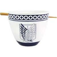 Just Funky Aanval Op Titan Ramenkom Met Embleem 470ml