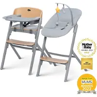 Kinderkraft 3 In 1 Livy Home Highchair Zilver