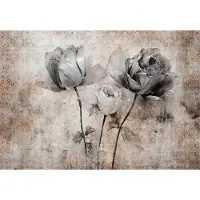 Fotobehang - Bloemen - Rozen - Structuur - Bloem - Planten - Vliesbehang - 208x146cm (lxb)