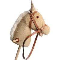 Playwood - Stokpaard beige rib met geluid - corduroy