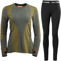 Helly Hansen Lifa Merino Midweight Pant, dames, zwart