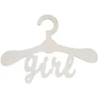 Playwood Multiplex houten kinder kledinghanger girl