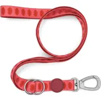 Morsø hondenriem verstelbaar gerecycled lipstick roze 75-230x1,5 cm 4-20 kg
