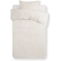 Snurk Dekbedovertrek Beige Percal-200 x 200 / 220 cm | 2-Persoons