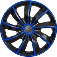 Quad 13 "NRM BICOLOR BLAUW ZWART / Wieldoppen