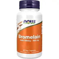 Now Bromelain 500 mg 60 caps