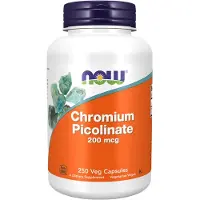 Now Chromium Picolinate 200mcg - 250 v-caps